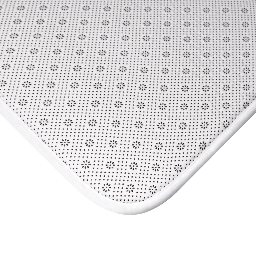 Soapy Blue Bubble Bath Mat — Plush Kids Bathroom Rug