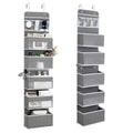 2-Piece: Over the Door Organizer 6-Tier Hanging Basket