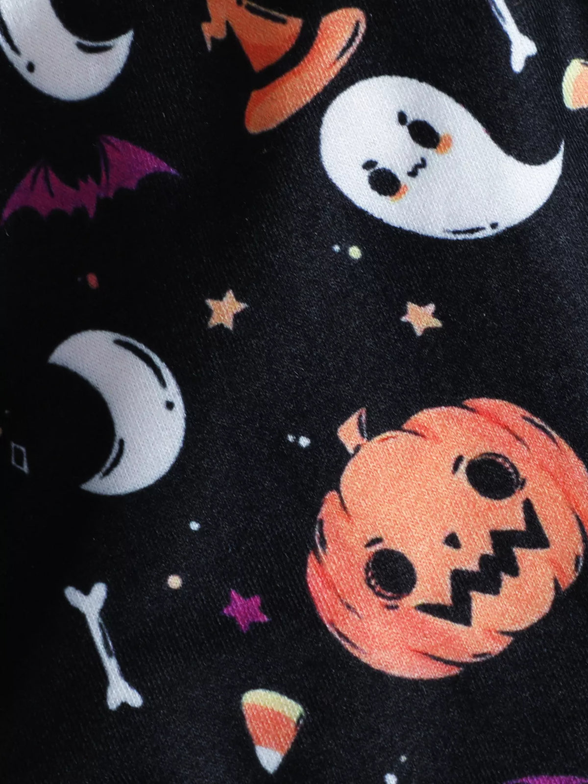 Children's Halloween Ghost Dress and Hooded Cape Set