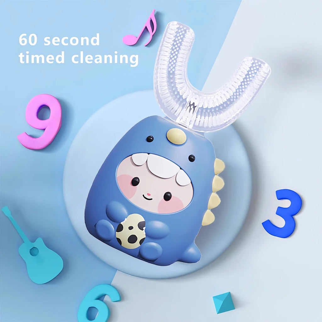 360° U Shaped Sonic Toothbrush - Dragon Design