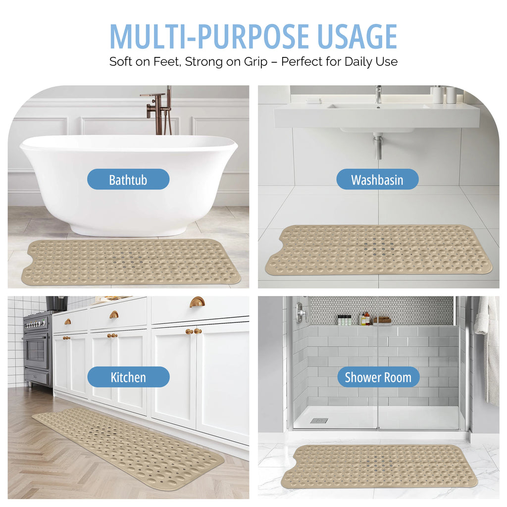 Non-Slip Extra-Large Bathtub Mat