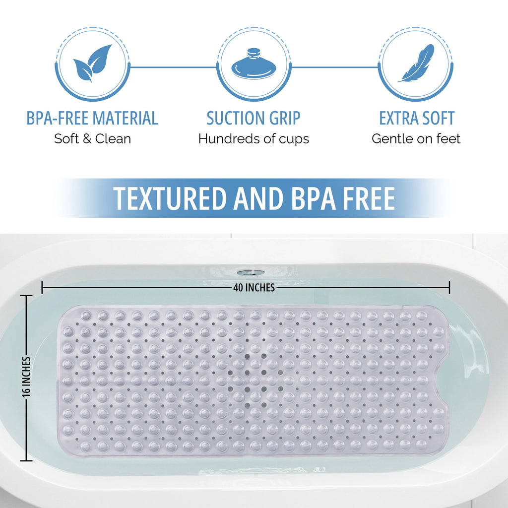 Non-Slip Extra-Large Bathtub Mat