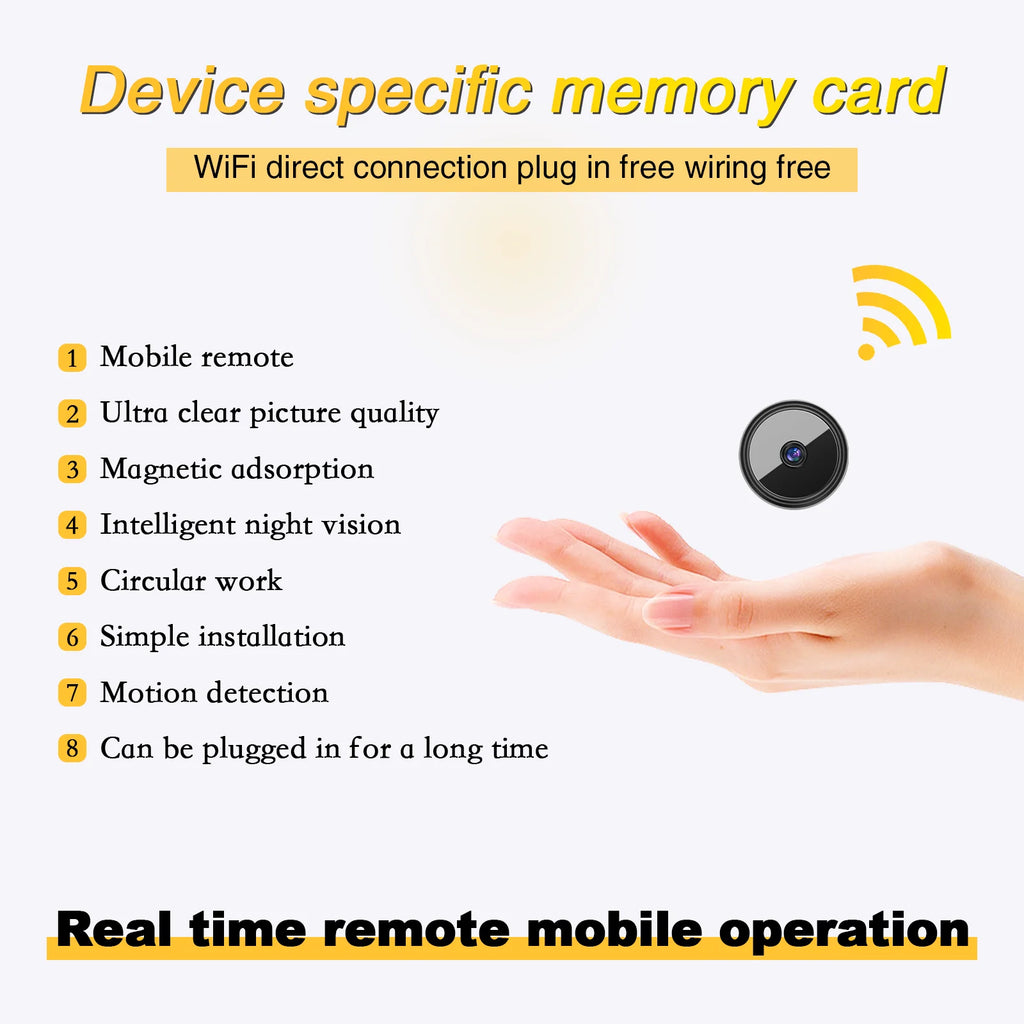 Baby Monitoring Camera with Noise Reduction