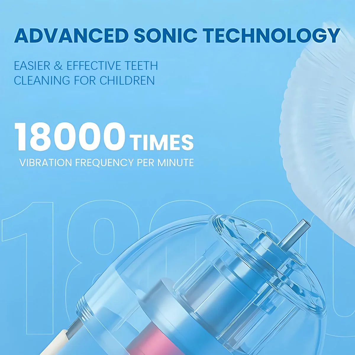 360° U Shaped Sonic Toothbrush - Dragon Design