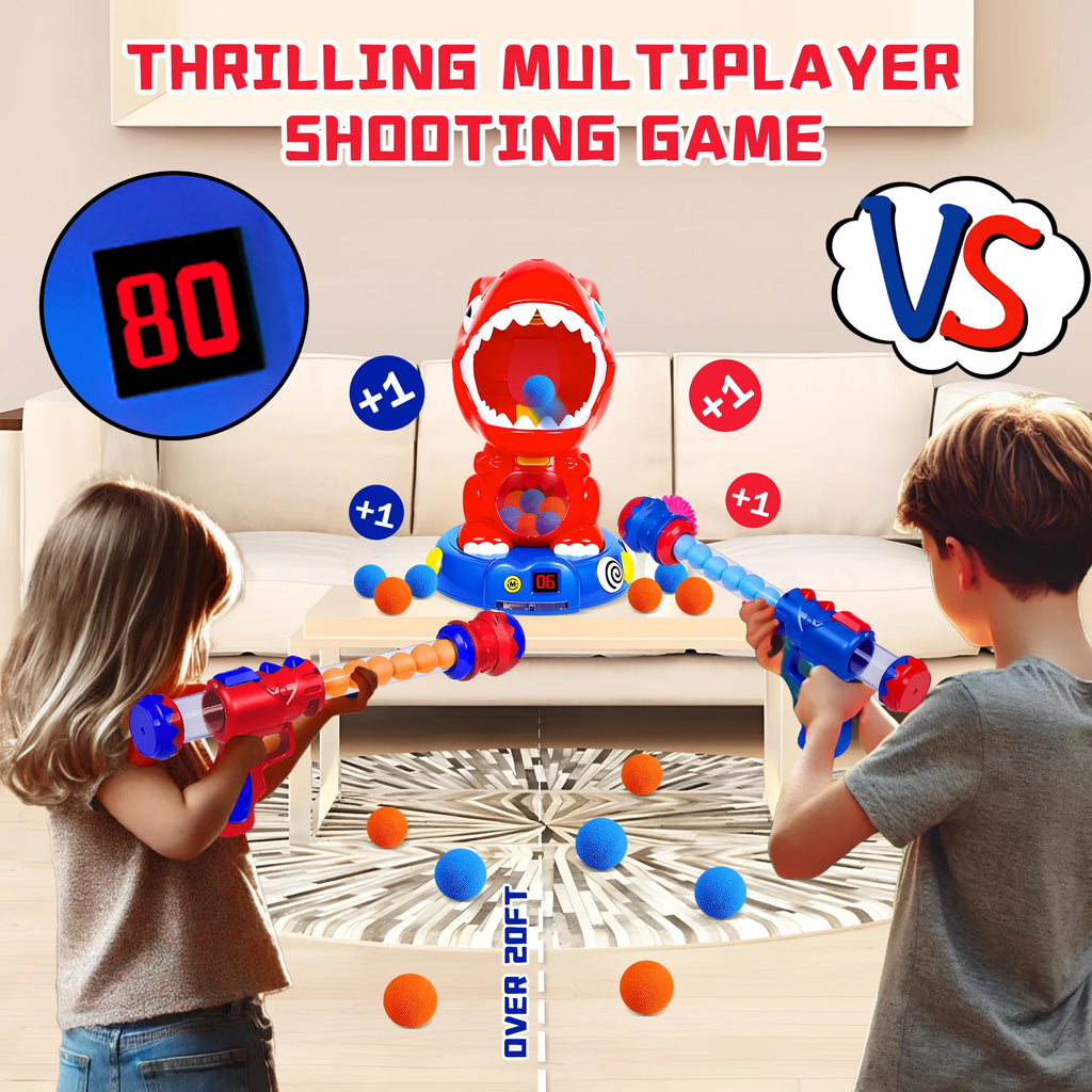 Target Shooting Game Sound - Spray Effect Dinosaur
