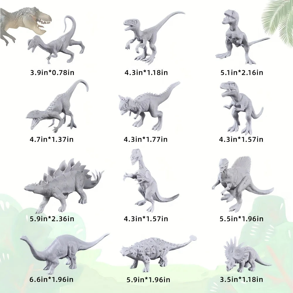 3D Dinosaur Painting Kit