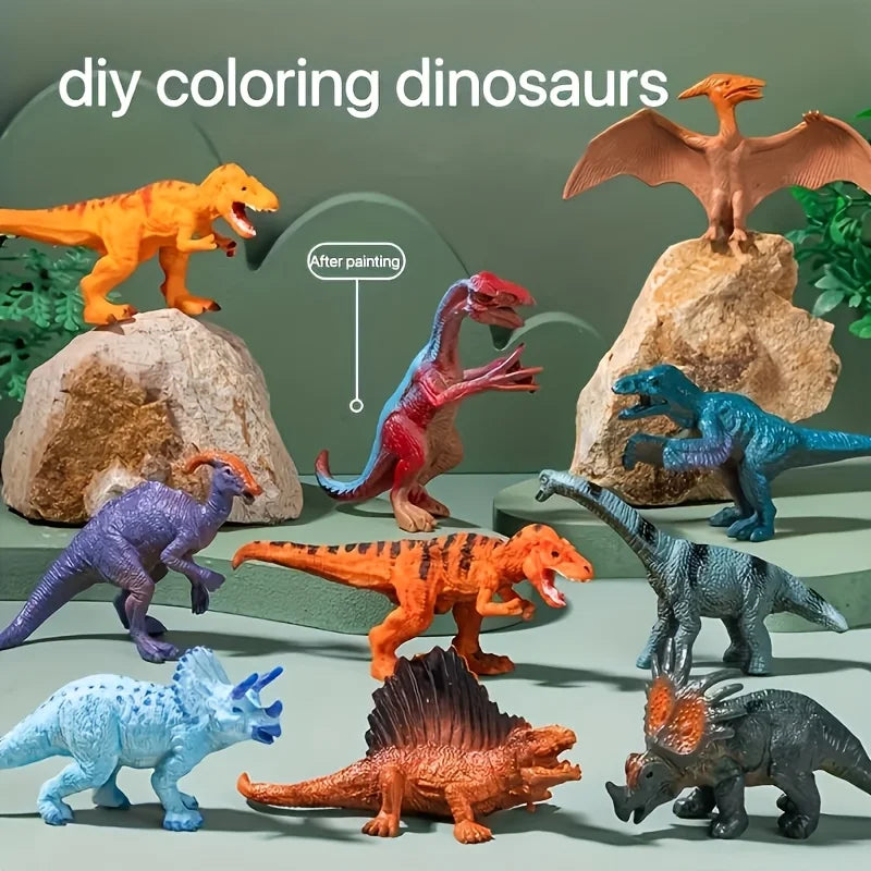 3D Dinosaur Painting Kit