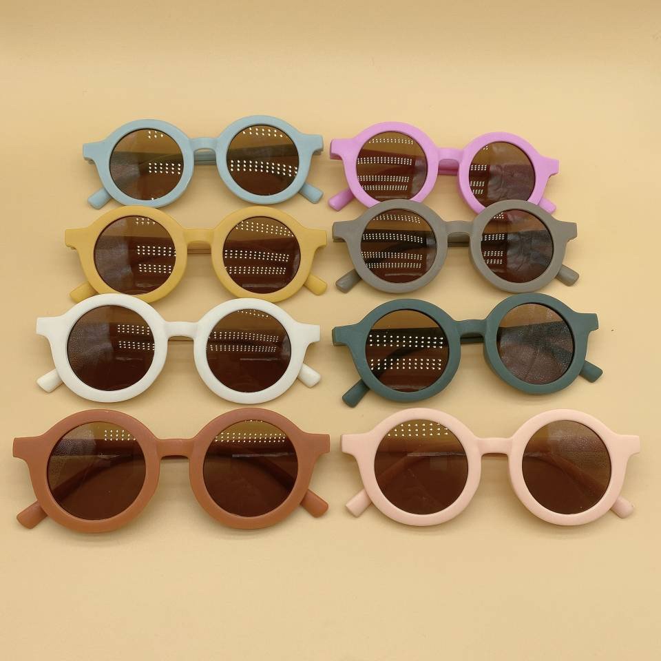 Retro Kids Sunglasses – UV 400 Protection Shades for Toddlers & Kids| Vintage