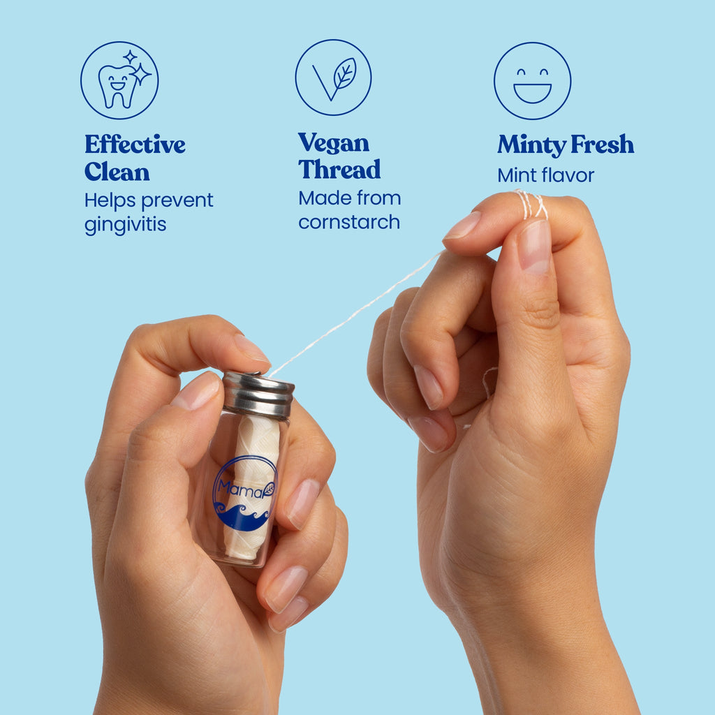 Plastic-free Dental Floss Starter Set