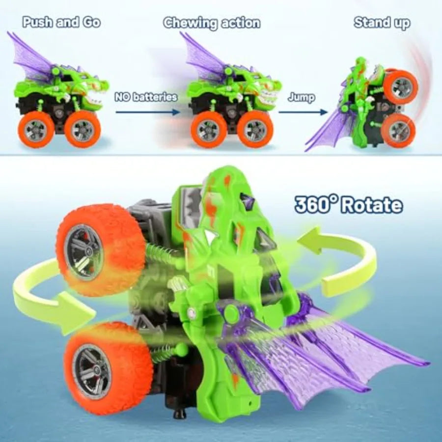 Dinosaur  Light-Up Sounds Trucks