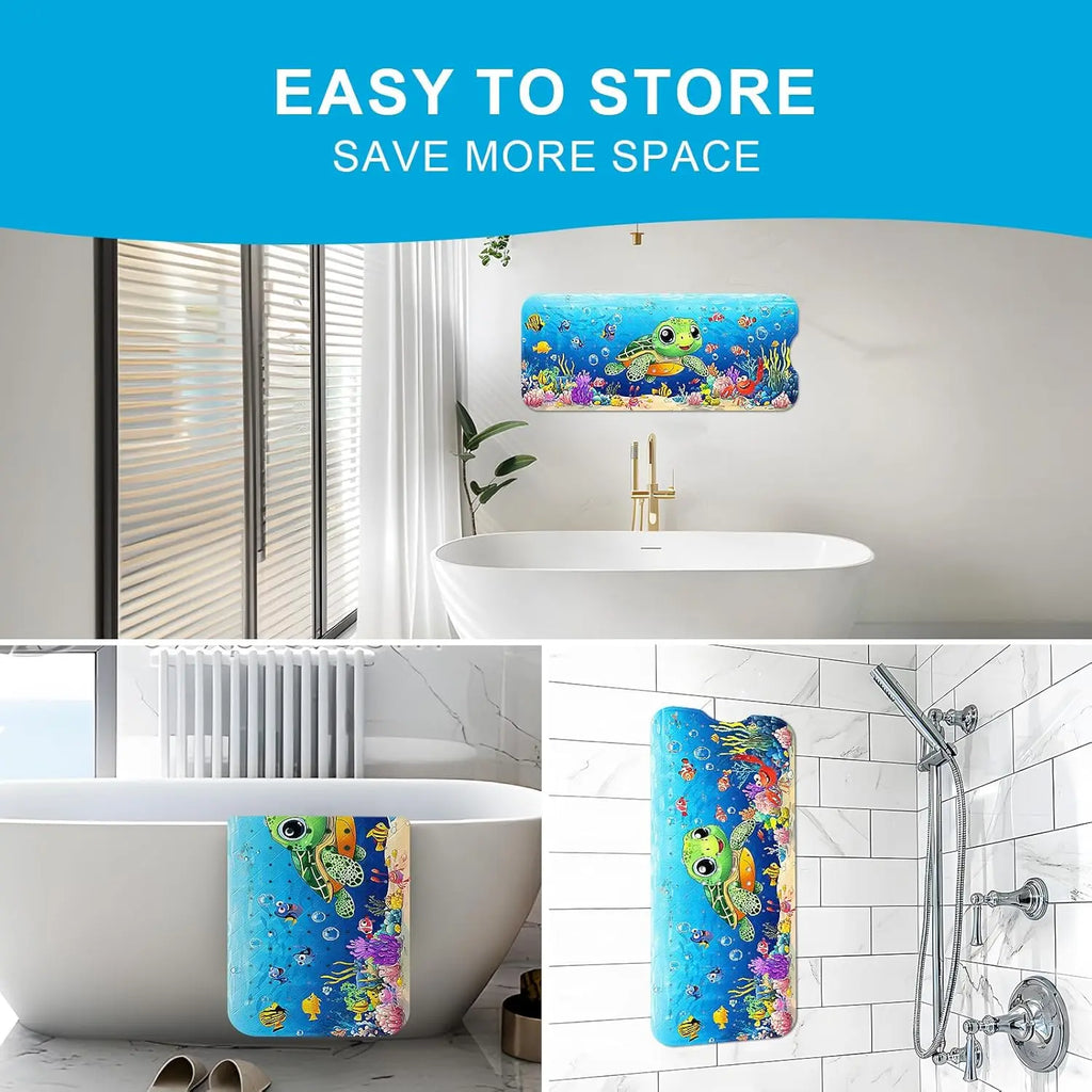 Non-Slip Turtle Baby Bath Mat