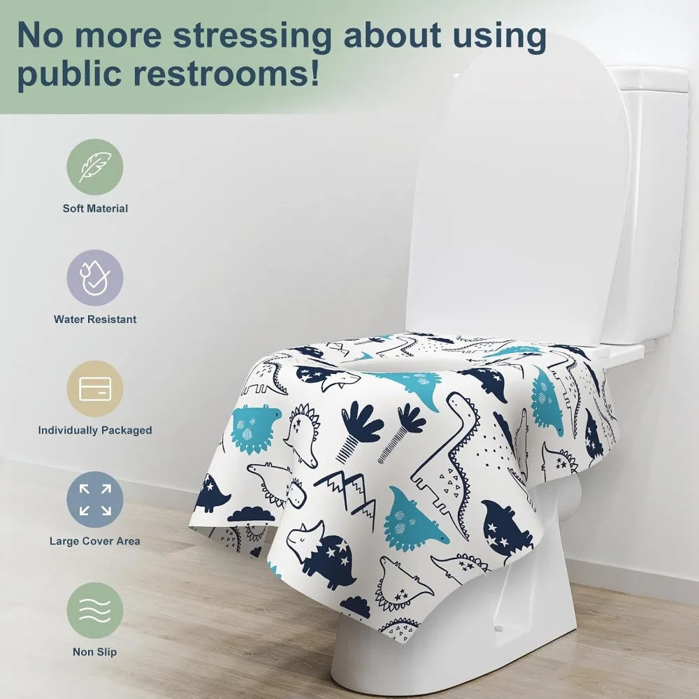30 Pack Disposable Toilet Seat Covers