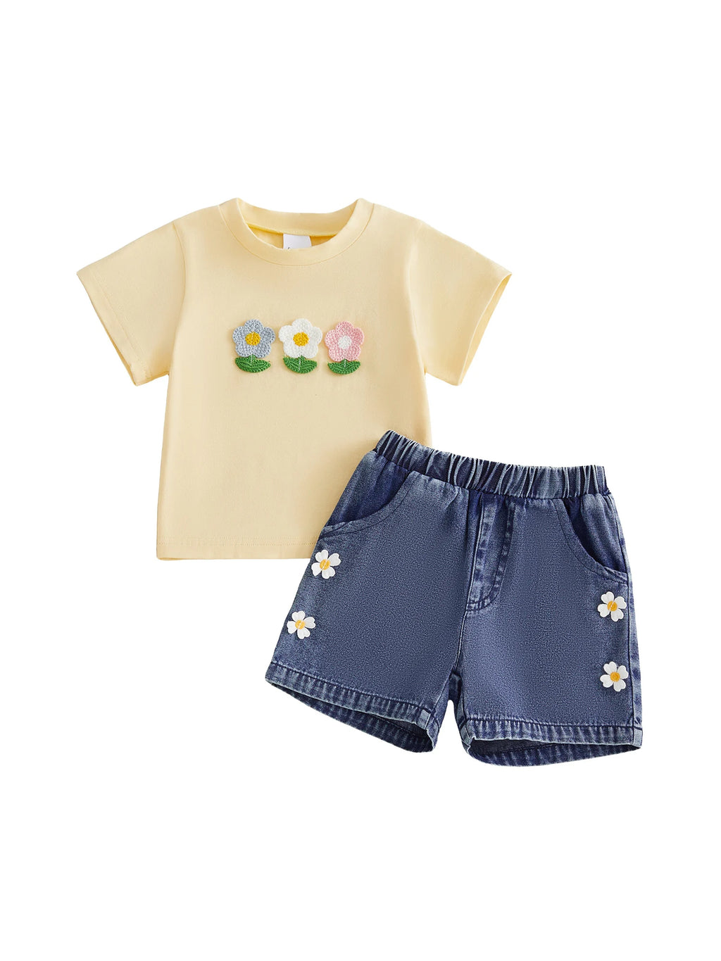 Girls Summer Shirt and Shorts