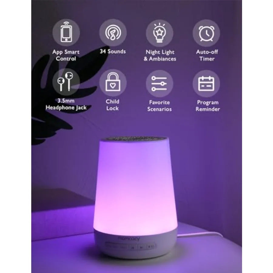 Baby Sound Machine Night Light