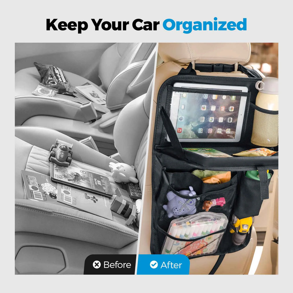 2 -  9 Pocket Storage Car Organizer