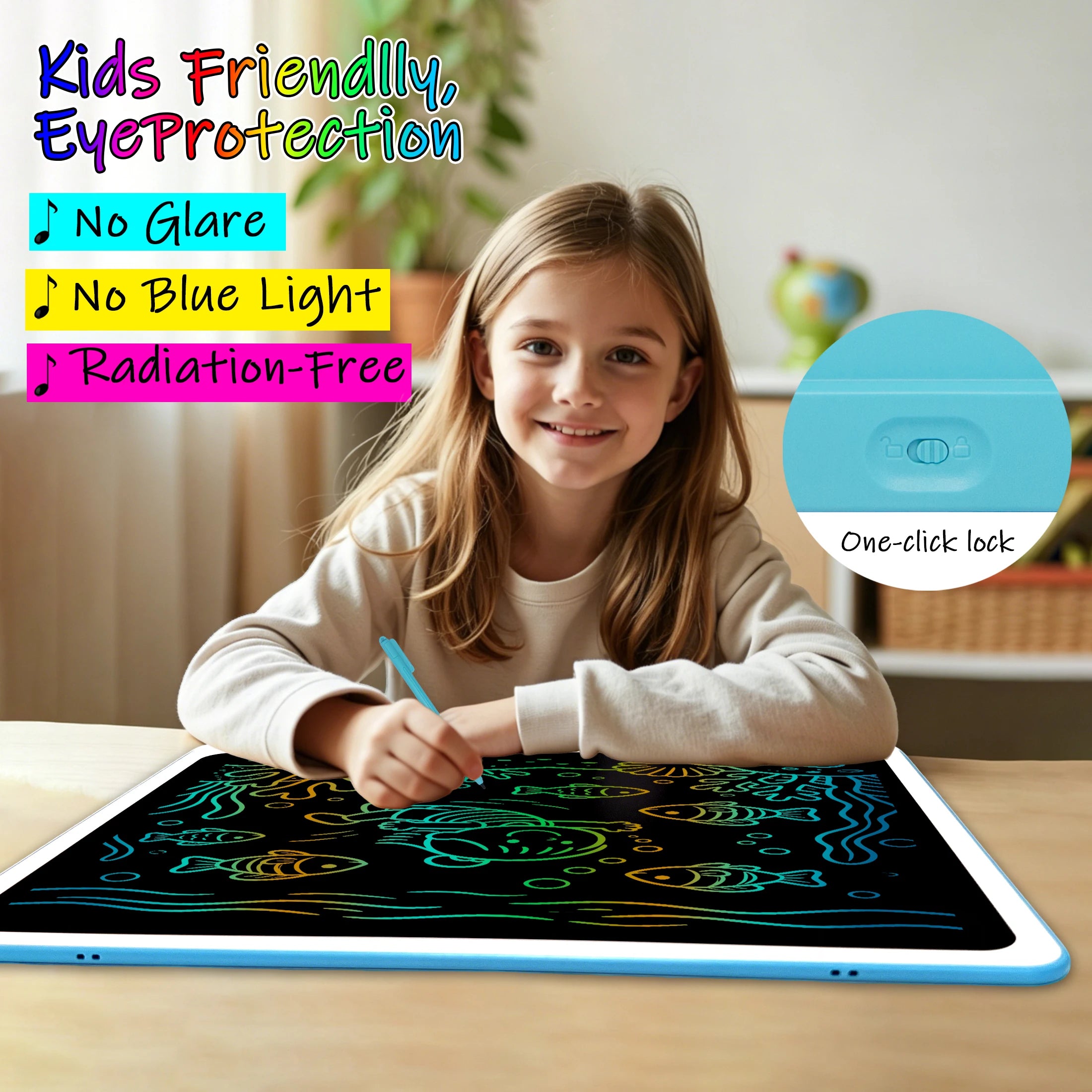20 Inch LCD Erasable Doodle Drawing Board