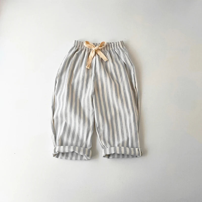 Children's Clothing Linen Cotton Shorts and Pants