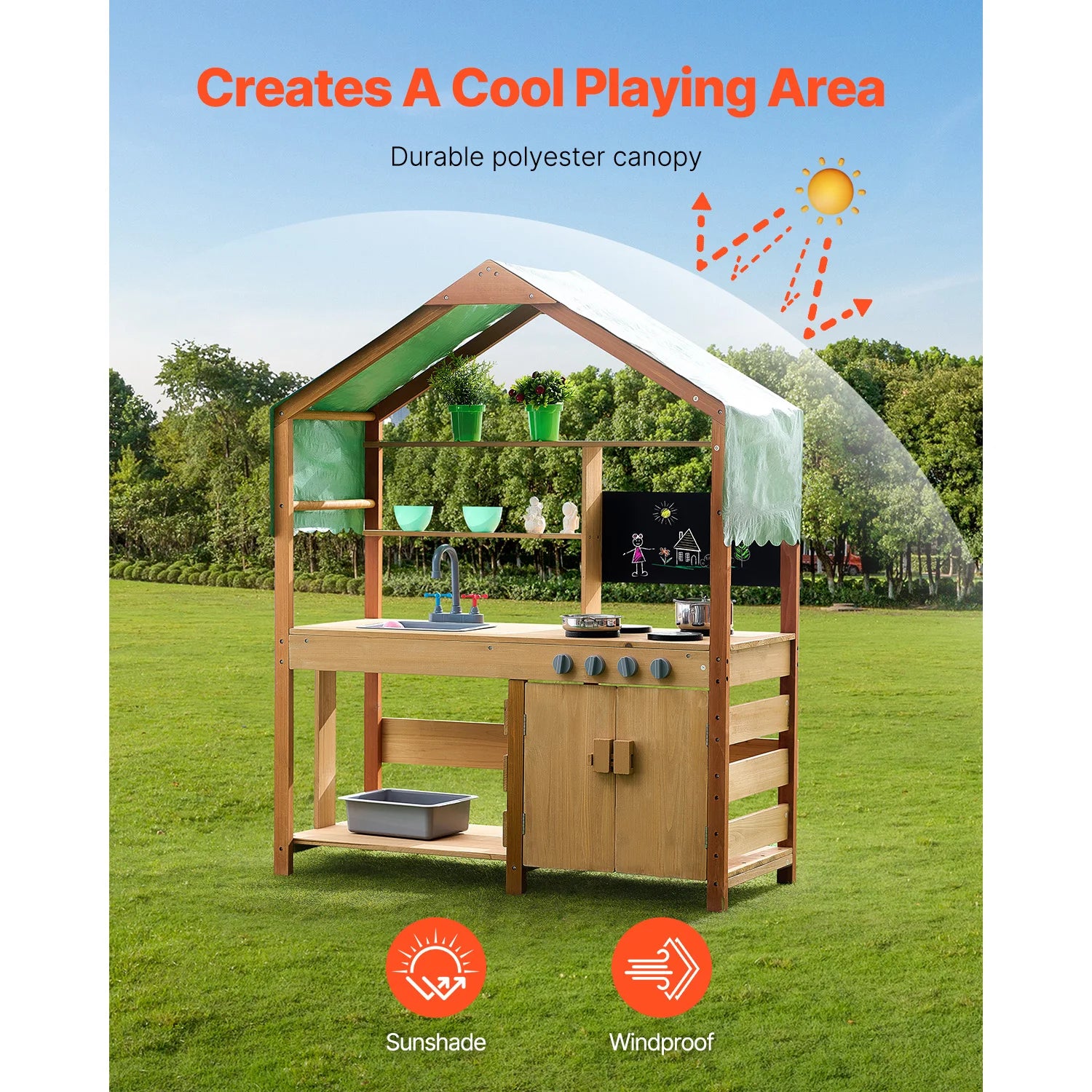 Outdoor Mud Kitchen