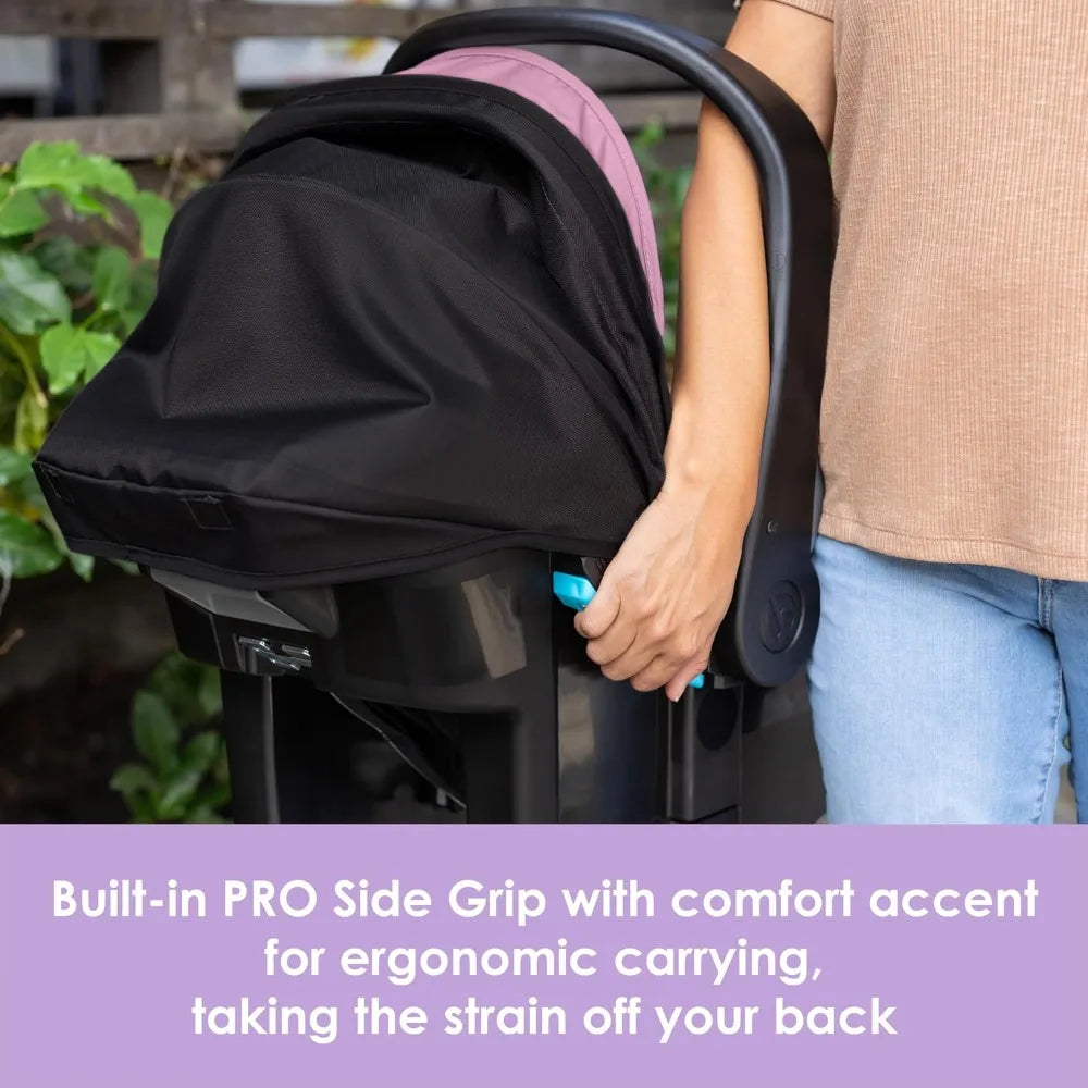 Lightweight Infant Car Seat with Plush Cushioning