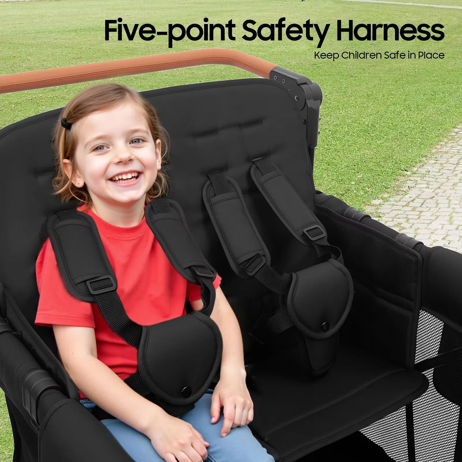 4 Seats Stroller Wagon