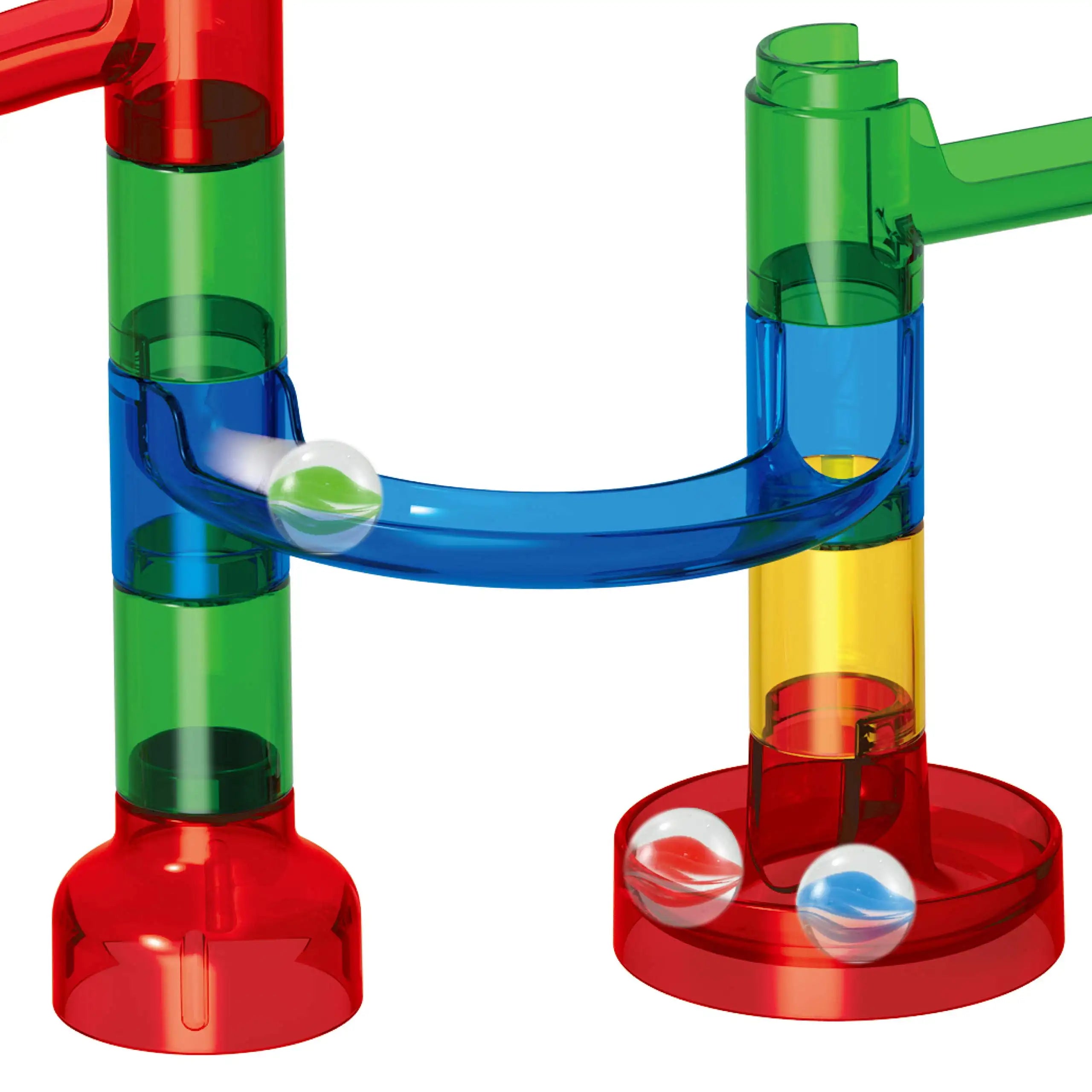150 Pcs Glowing Marble Run