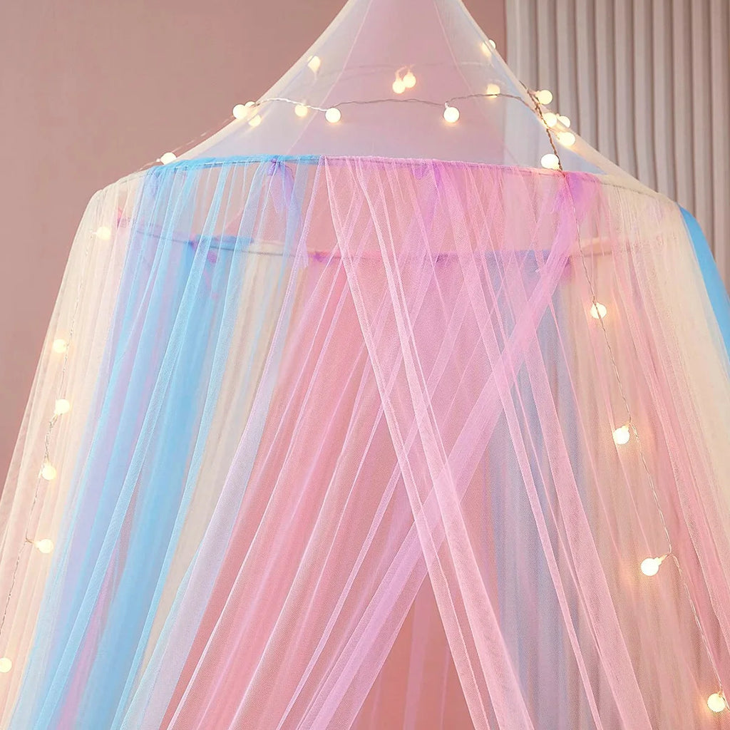 Rainbow Princess Tent Room Decor
