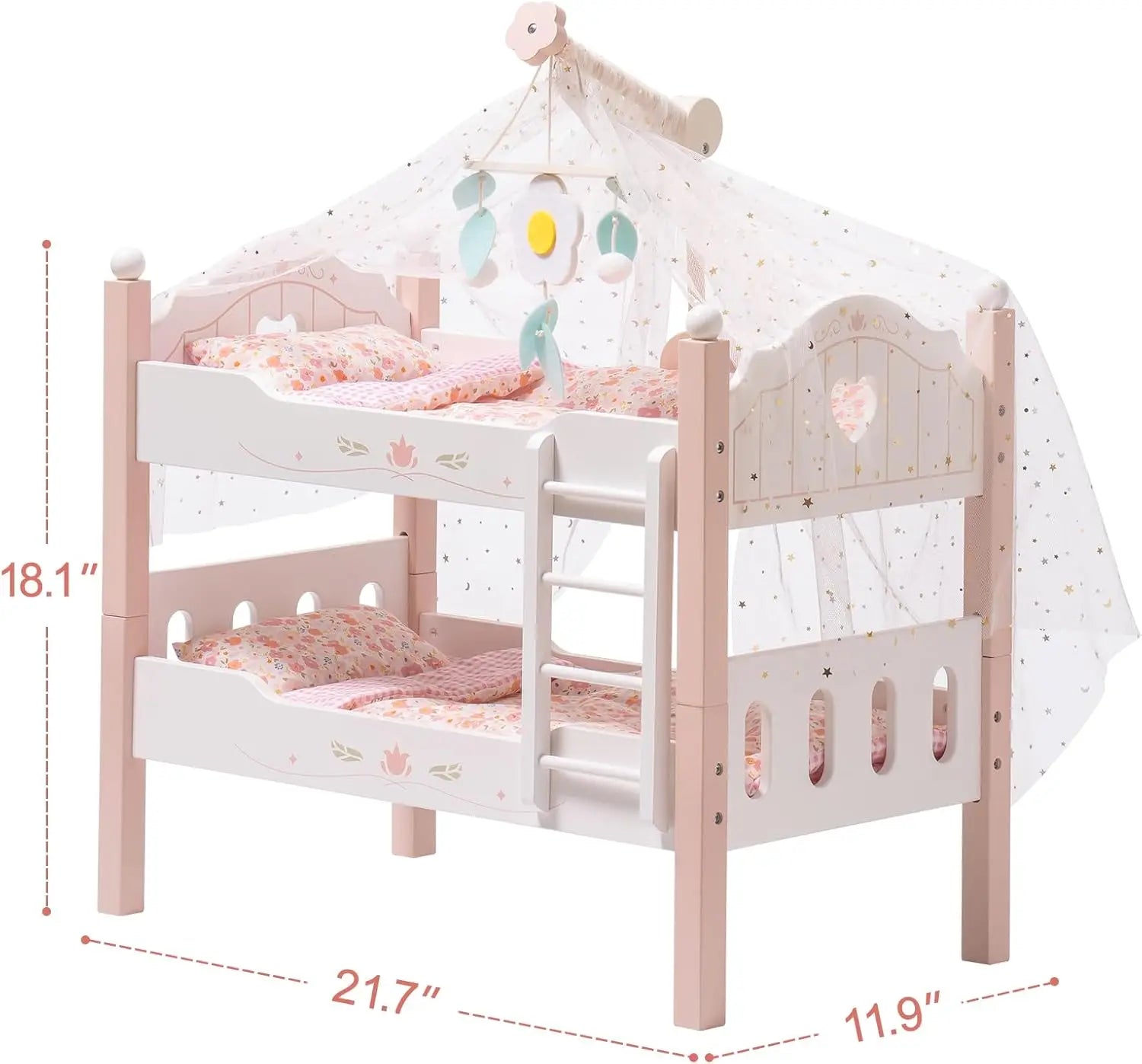 Baby Doll Bunk Beds for 18 inch