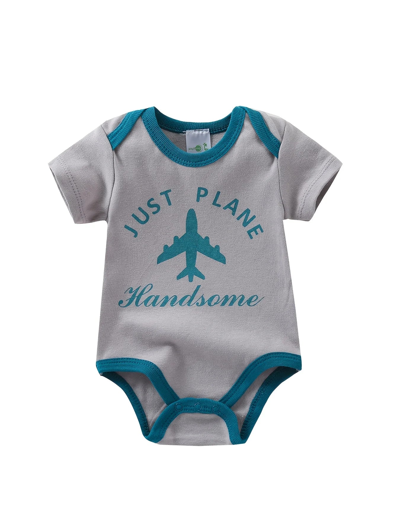 5pcs Baby Boy Short Sleeve Onesies