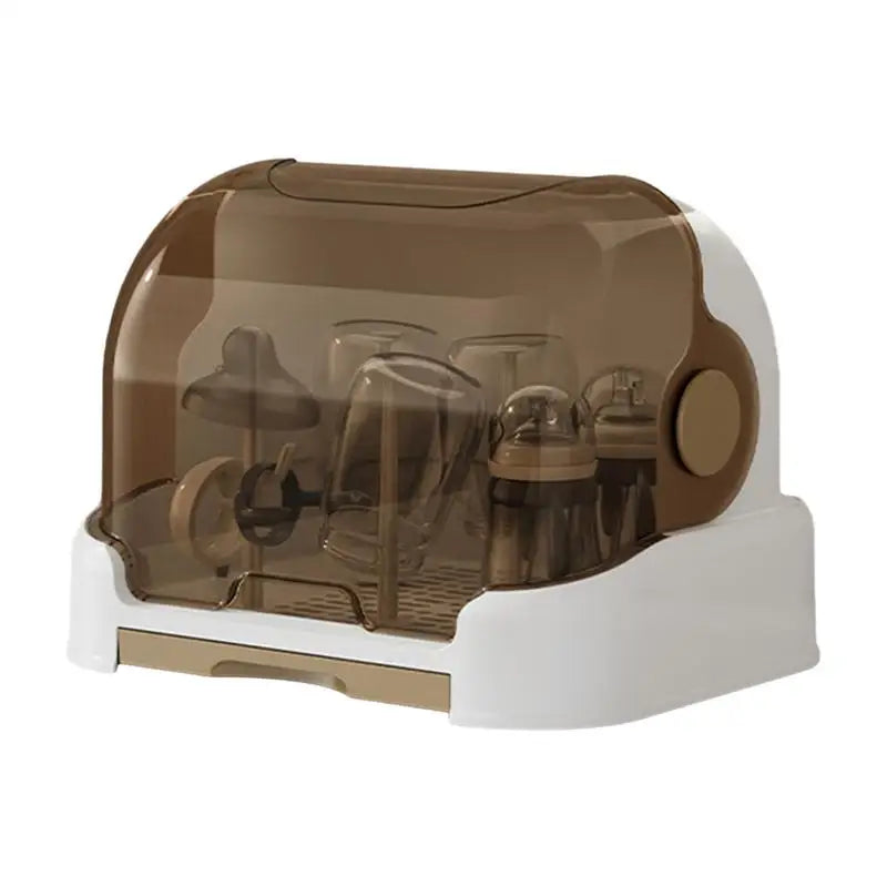 Dust-Proof Baby Bottle Drying Rack