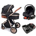 3 in 1 Luxury Pram High Landscape Baby Stroller