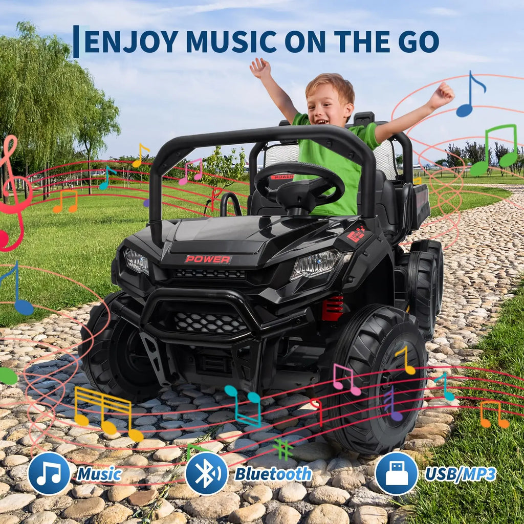 24V 4WD Electric Ride-on Dump Truck