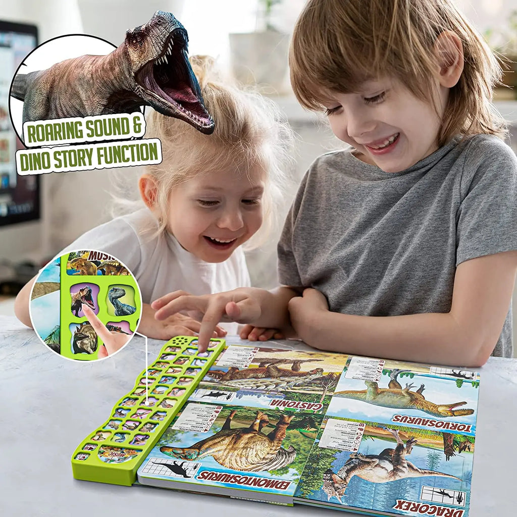 Interactive Dinosaur Book with Realistic Sounds