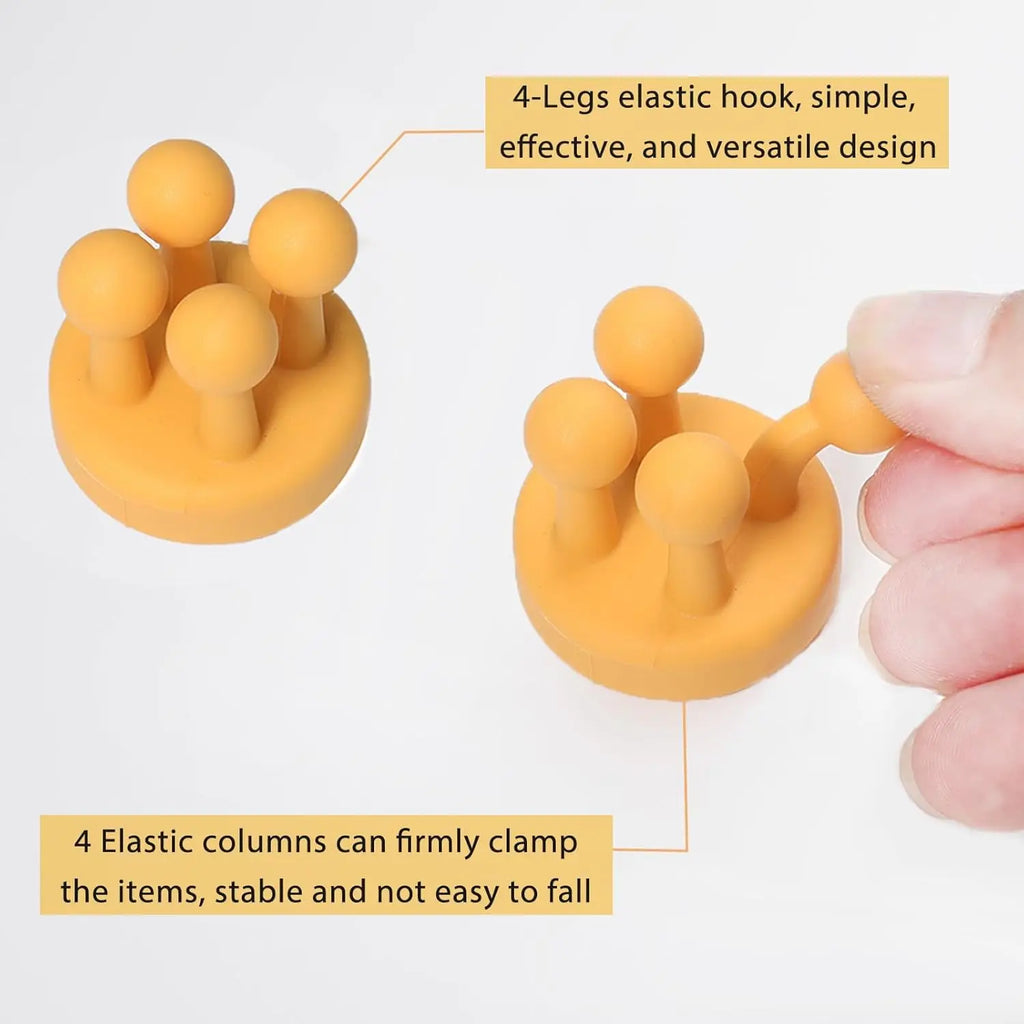 4 silicone toothbrush holders