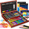 153-Pack Deluxe Art Set - Wooden Case