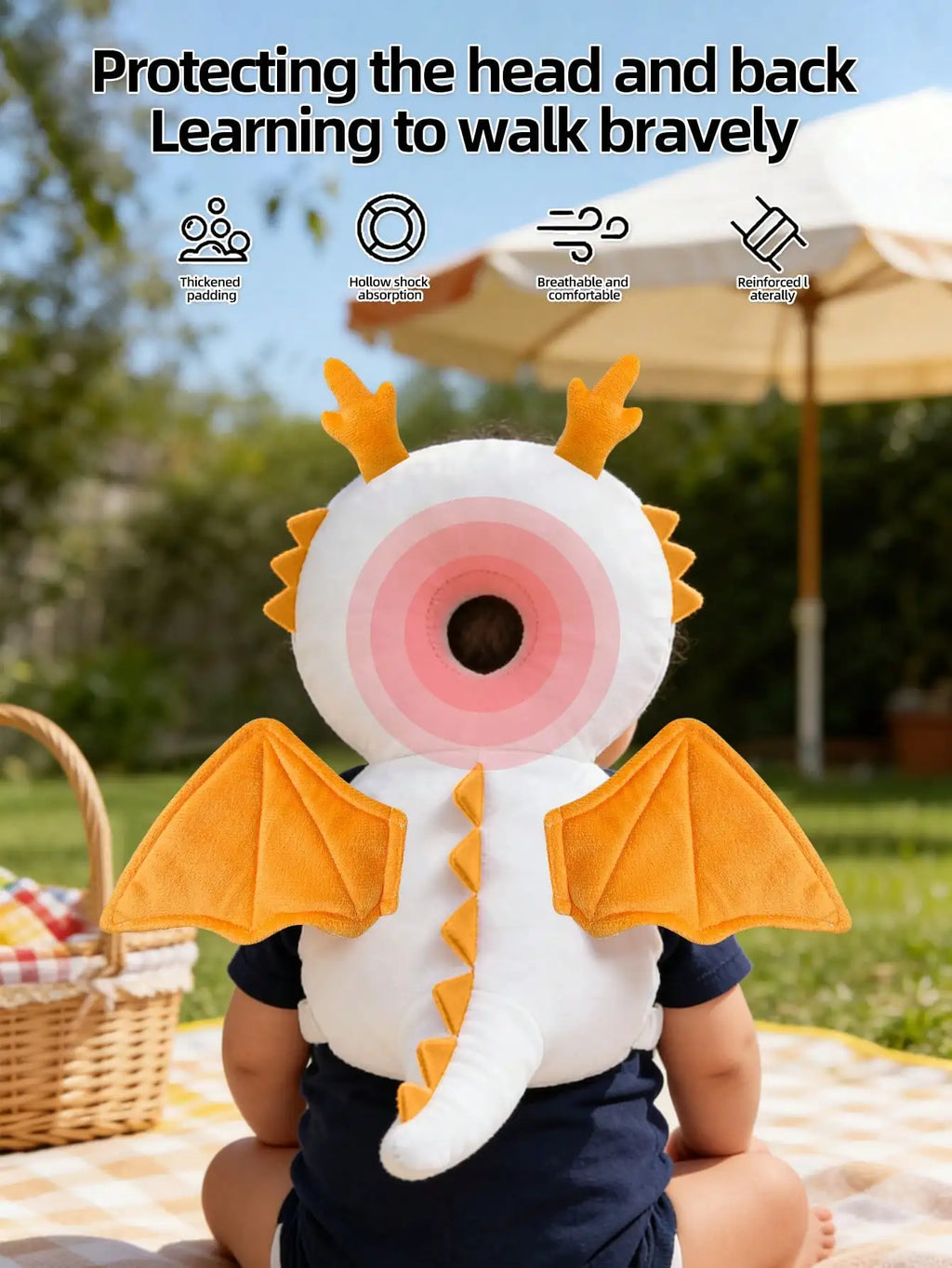 Protective Pillow For Toddlers And Crawling Babies