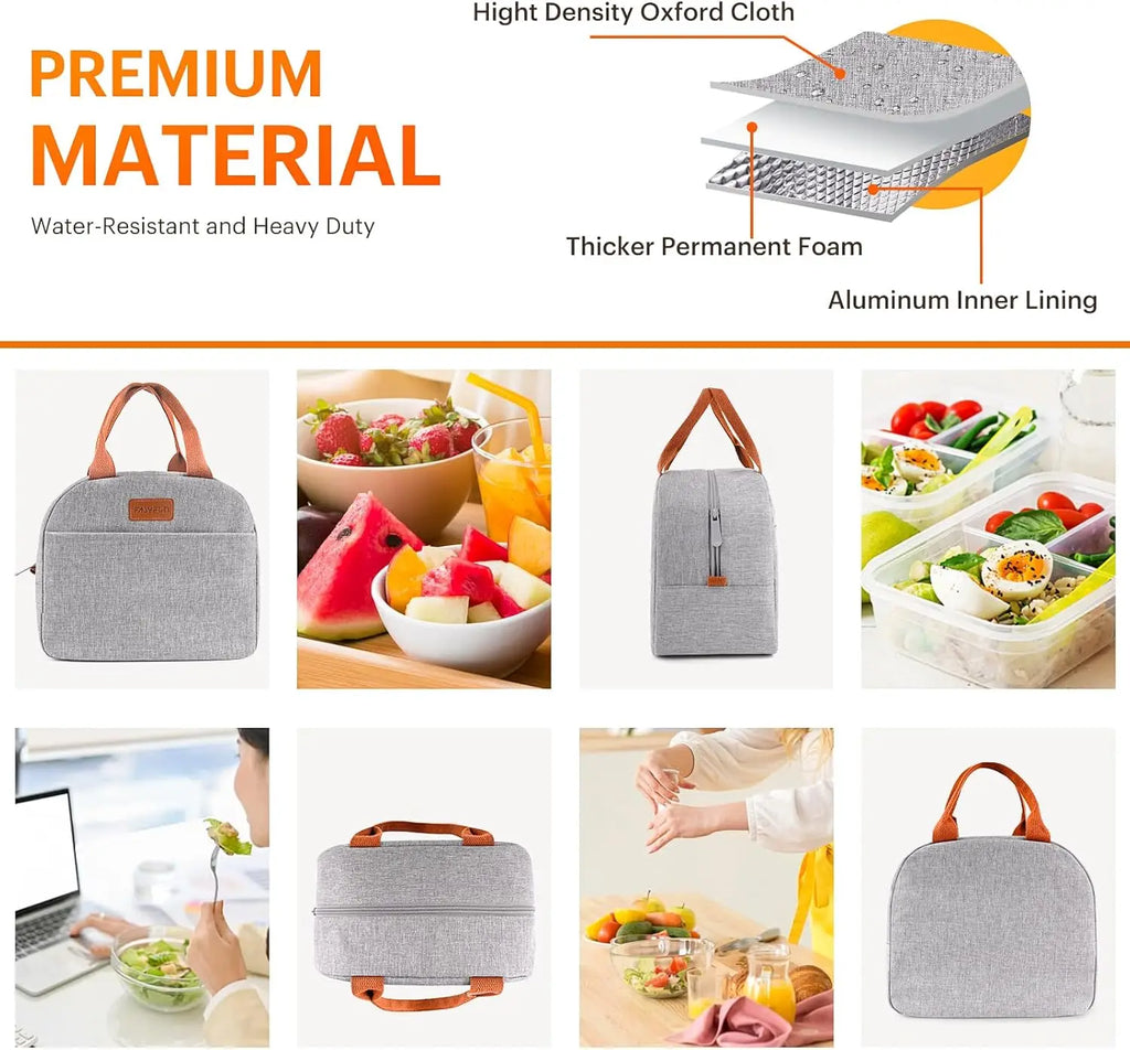 Insulated Lunch Bag For School