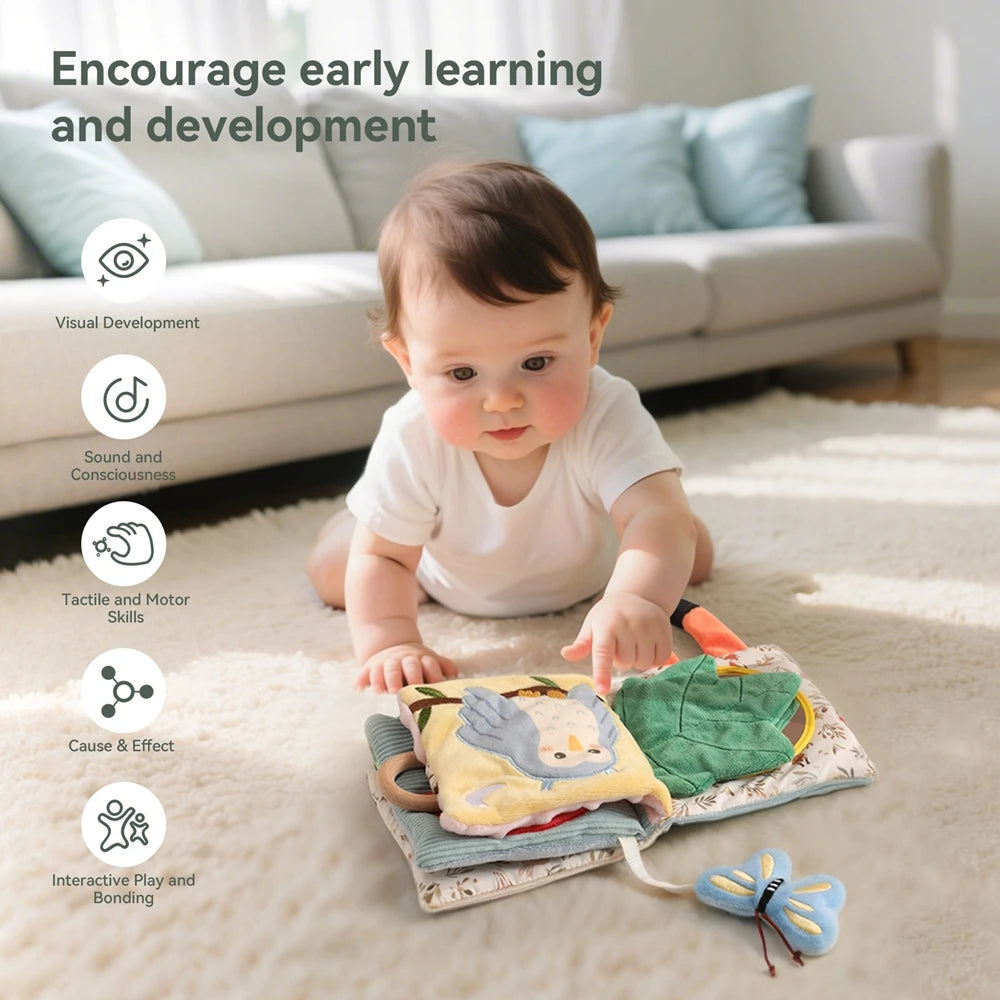 Baby Soft Crinkle Cloth Books