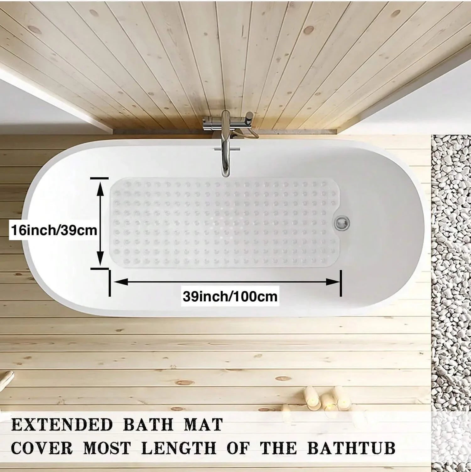 1pc Baby Bath Mat for Tub
