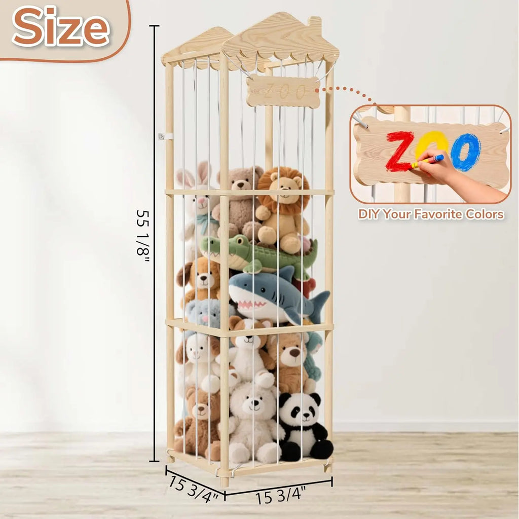 Wood Stuffed Animal/Toy Storage