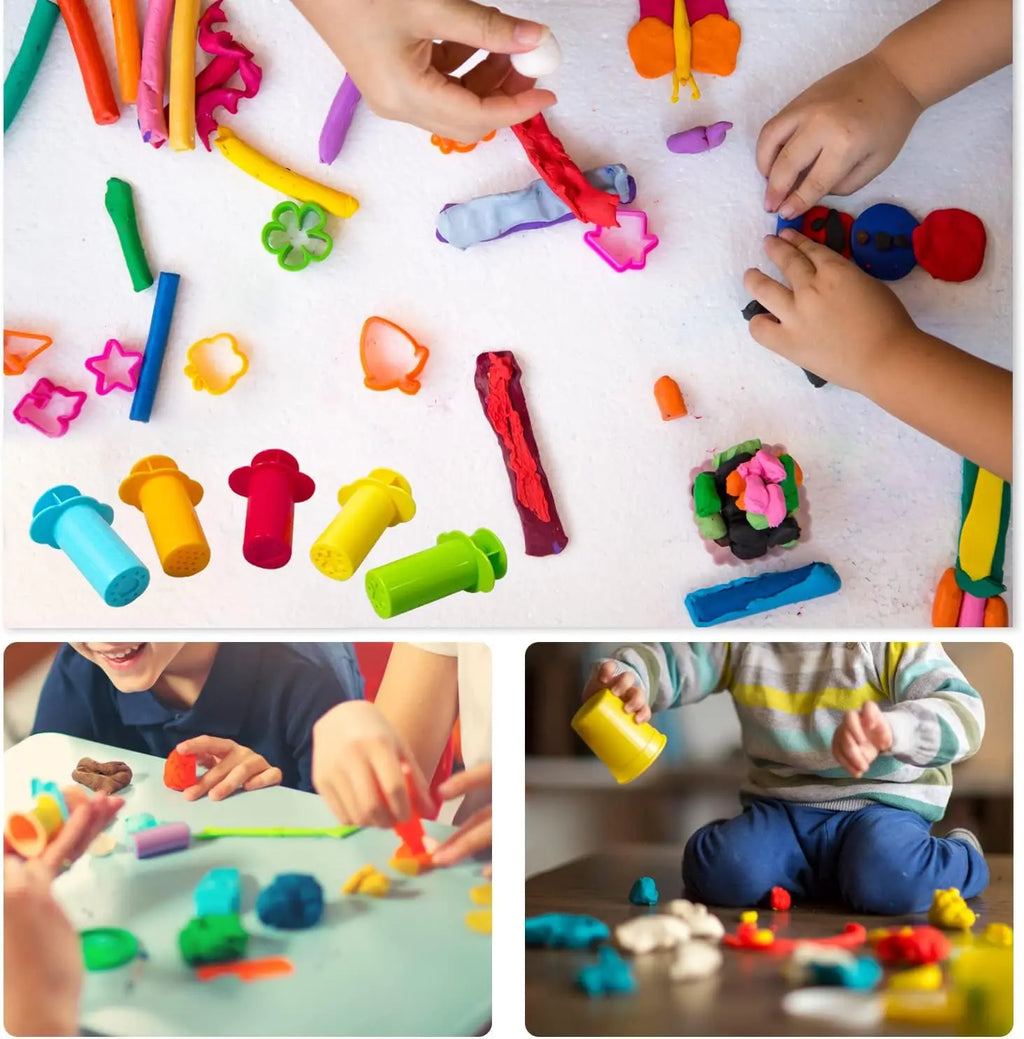 10-Piece Play Dough Extruder Set