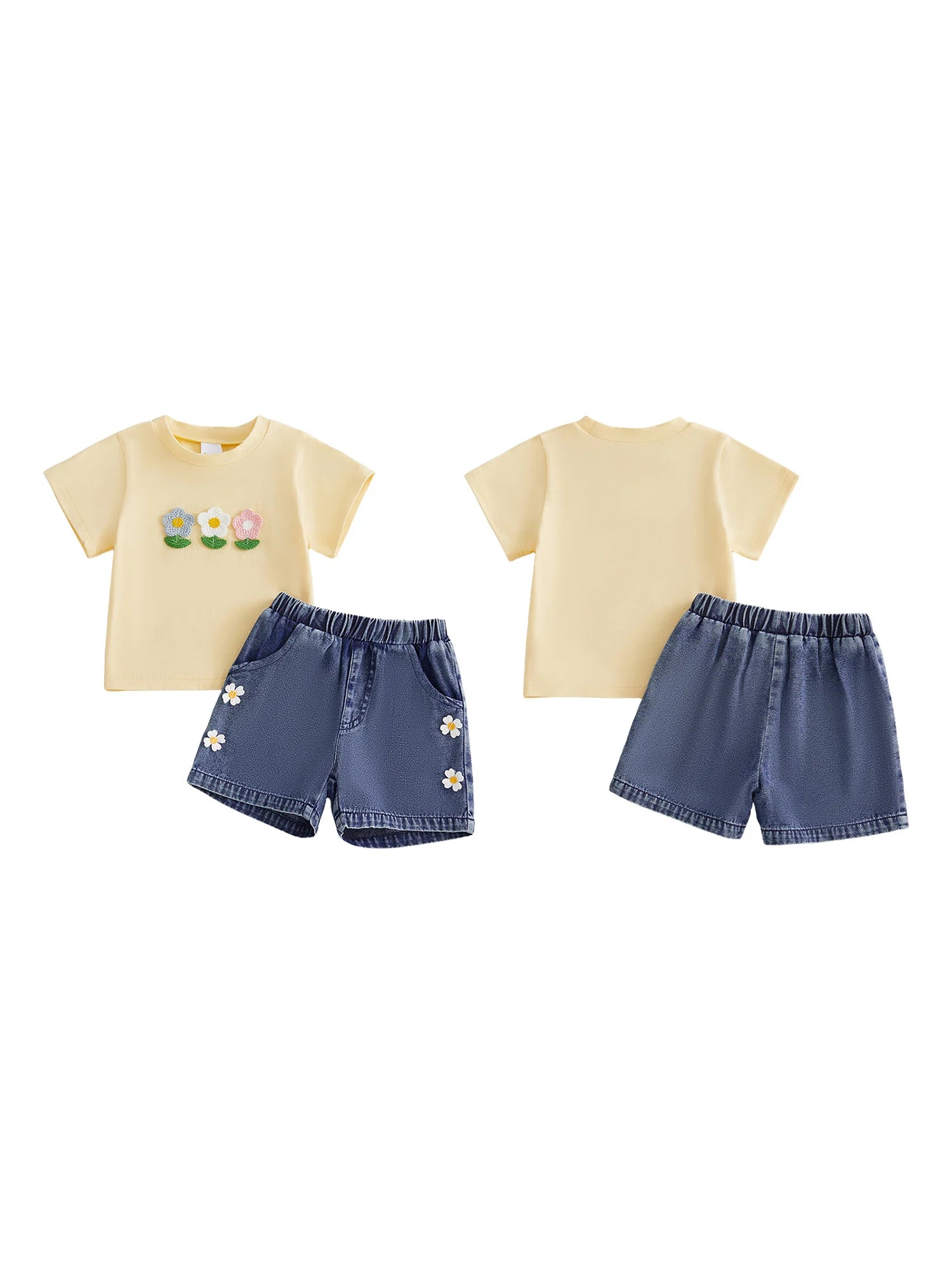 Girls Summer Shirt and Shorts