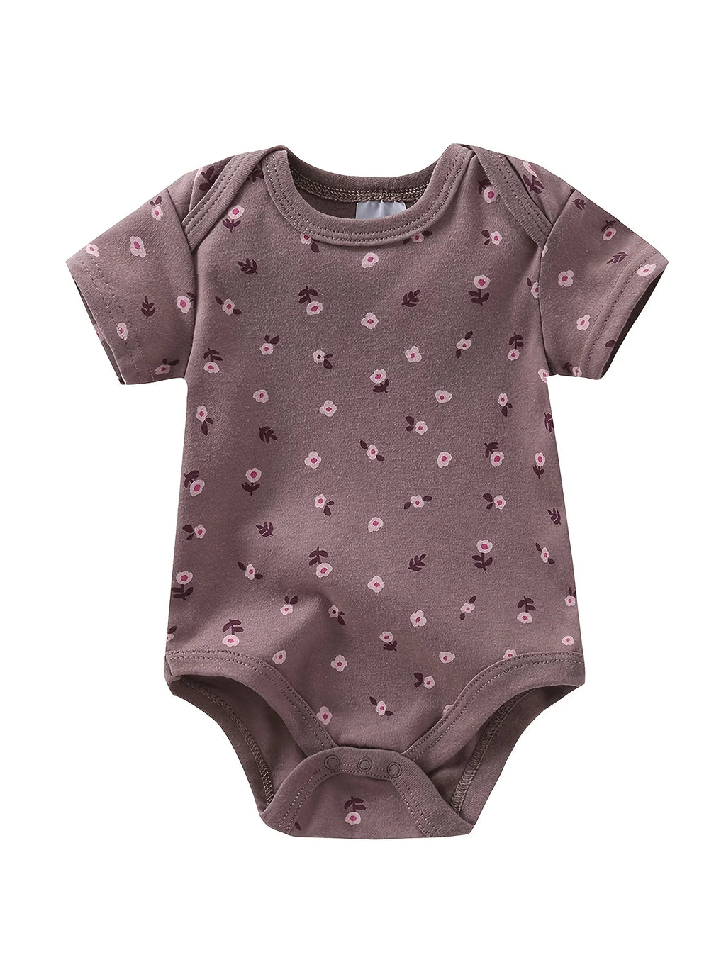 5pcs Set Short-Sleeve Onesies Bodysuits
