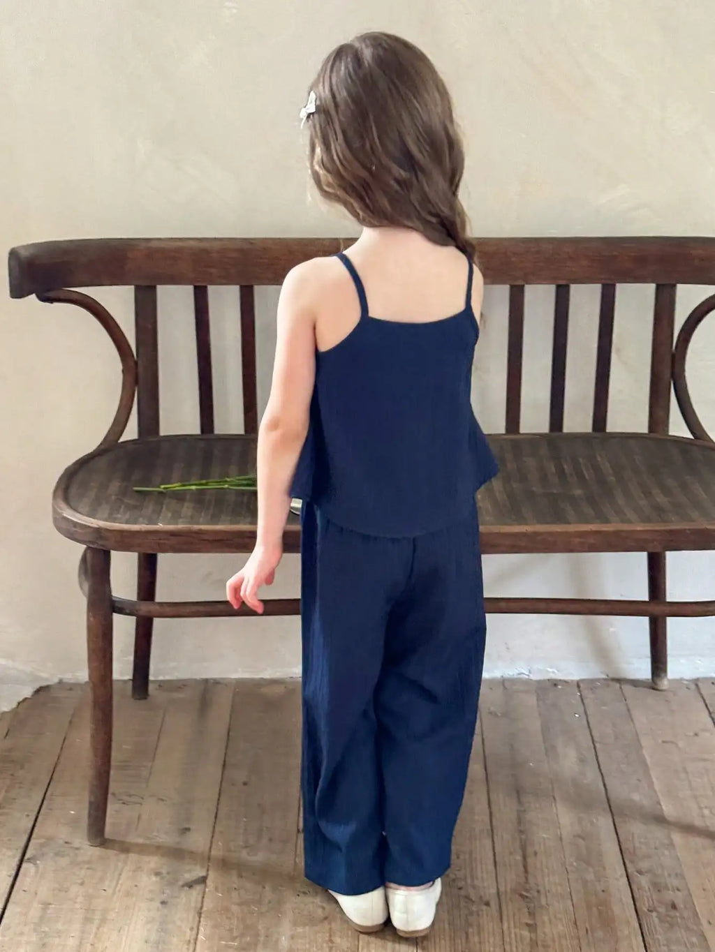 Two Piece Summer Jumpsuit For Girl