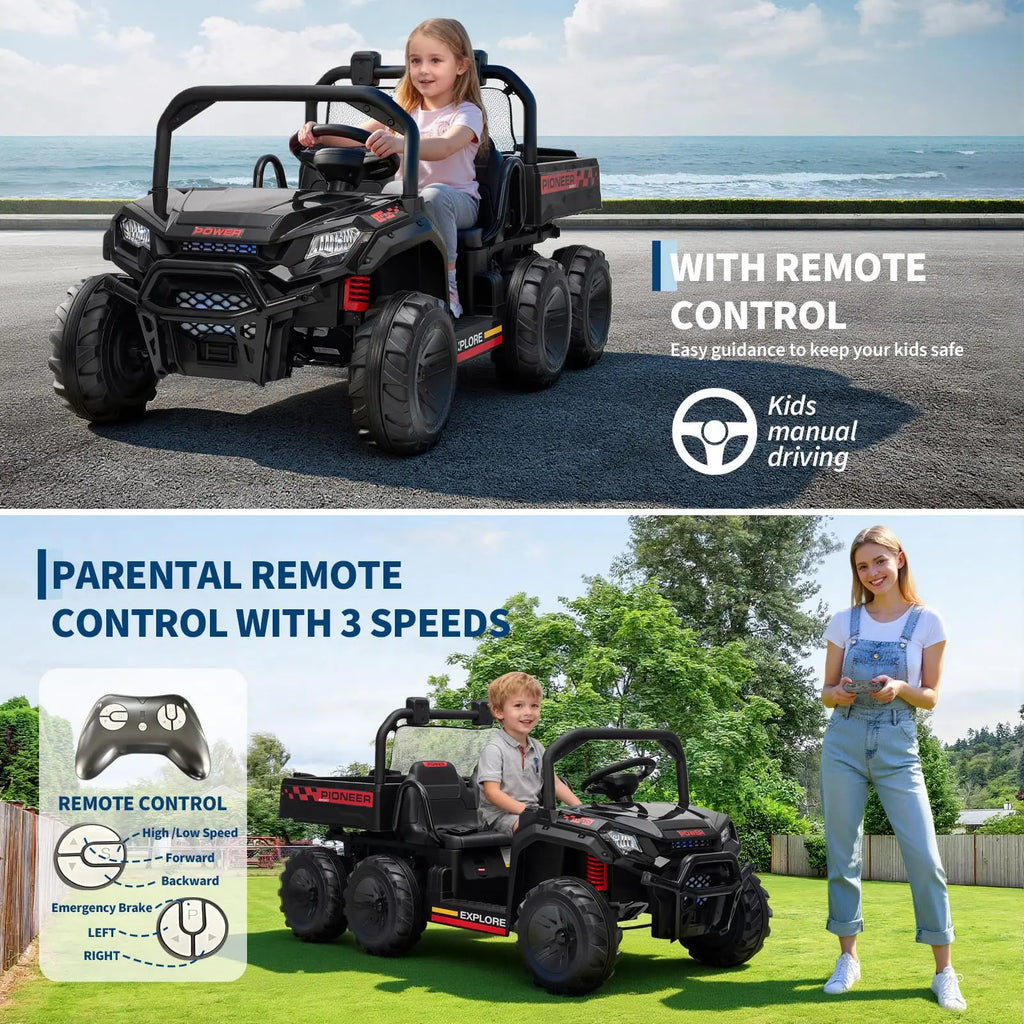 24V 4WD Electric Ride-on Dump Truck