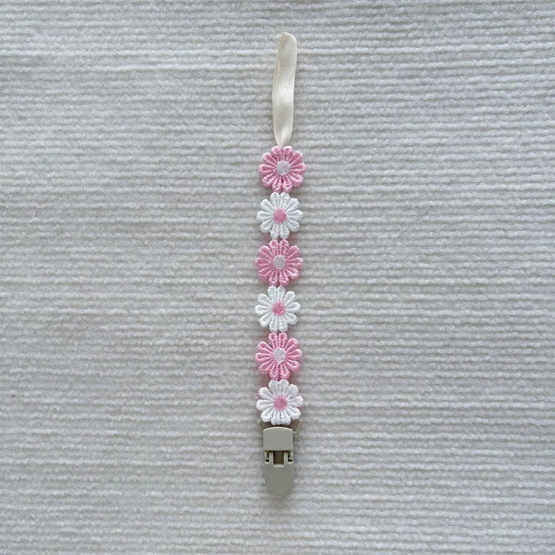 Little Daisy Pacifier Clips