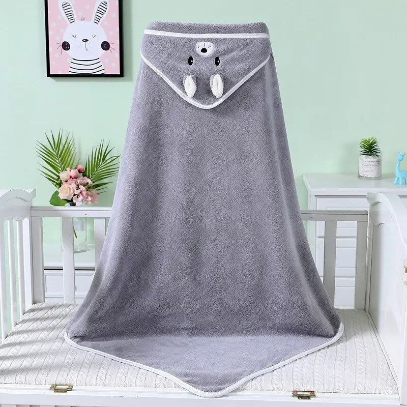 Swaddle Wrap Baby Bath Towel