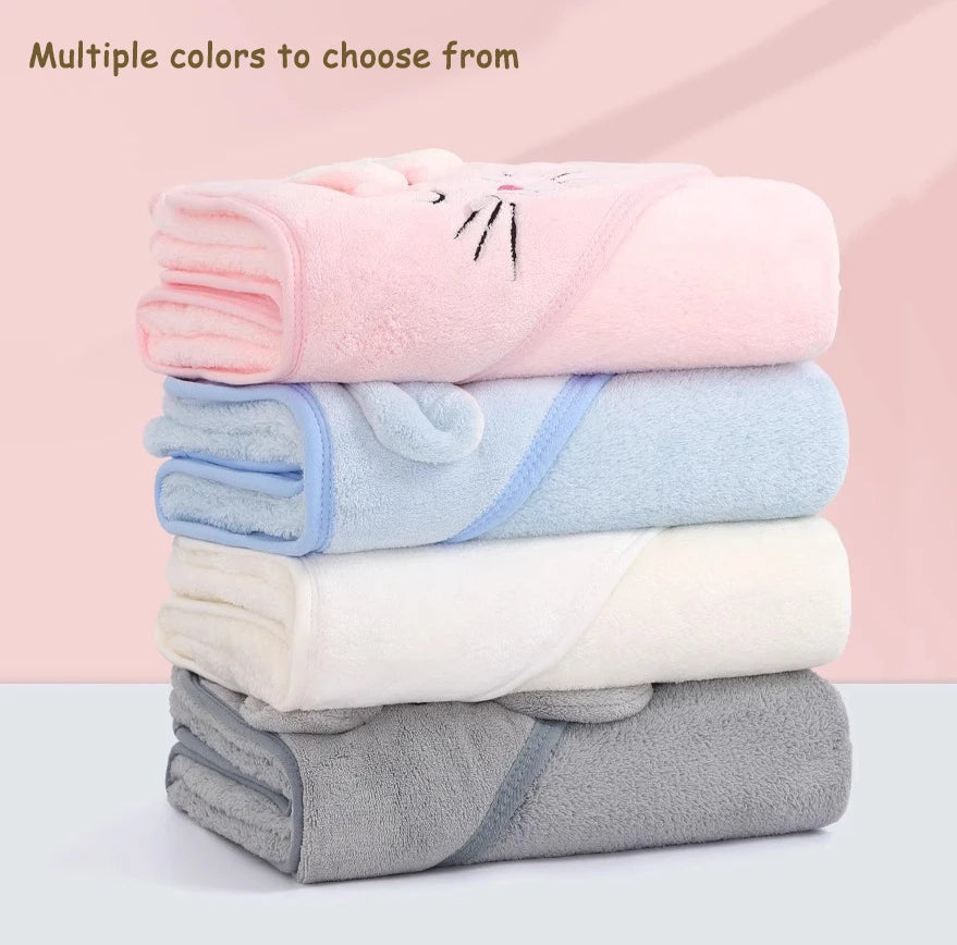 Swaddle Wrap Baby Bath Towel