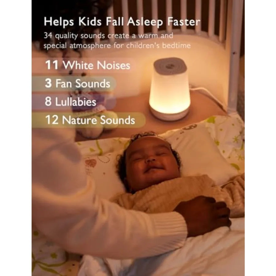 Baby Sound Machine Night Light