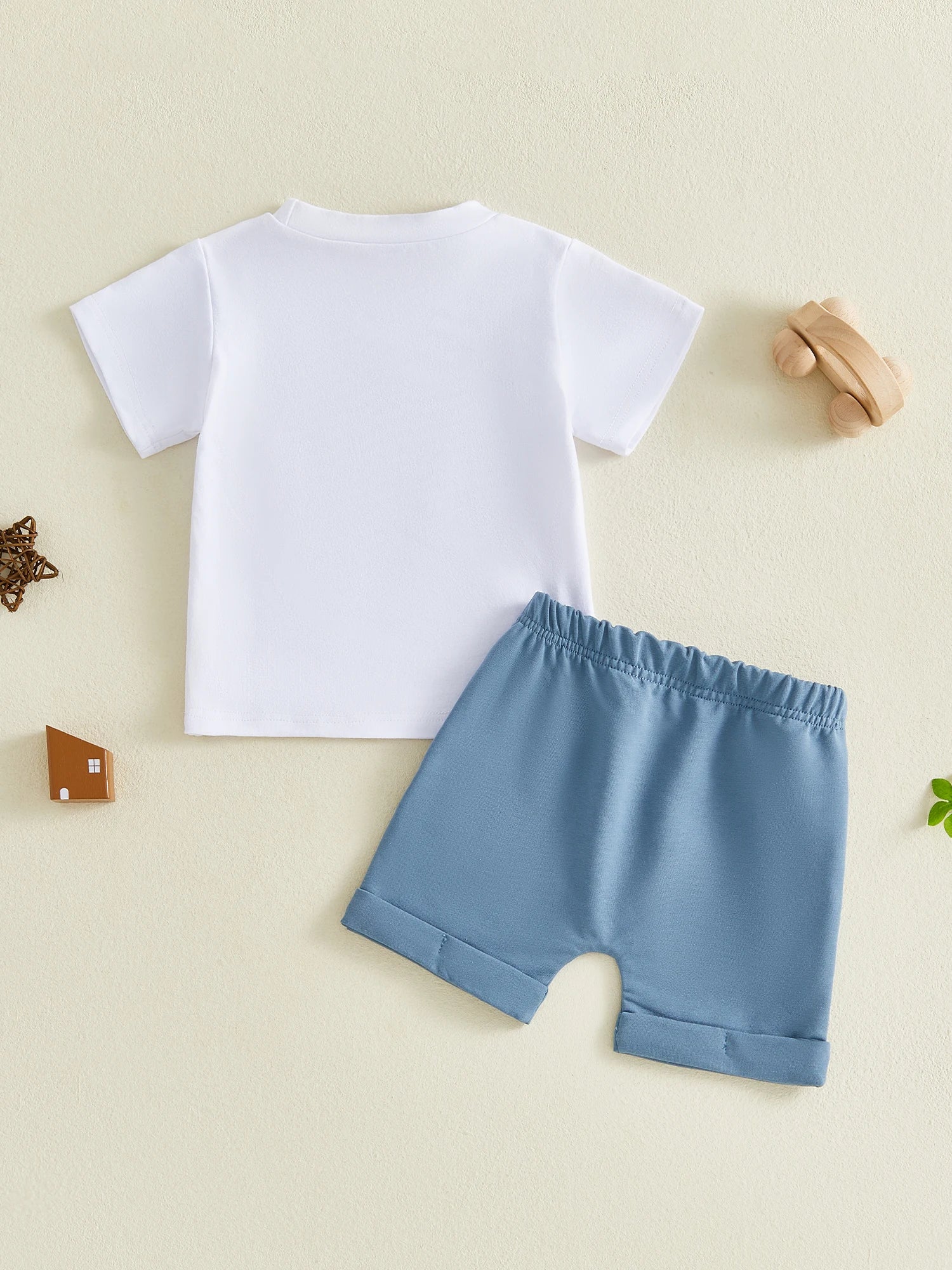 2Pcs Boys Summer Outfit