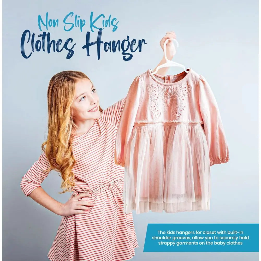60 Pack Kids Hangers
